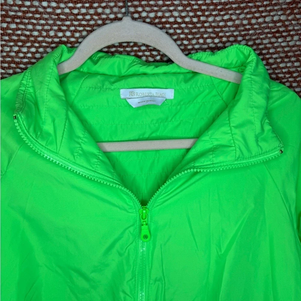 Roberta Biagi Neon Green Jacket - Picture 4 of 10